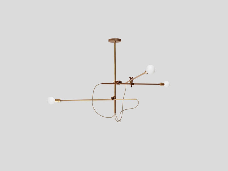 3 Arm Chandelier