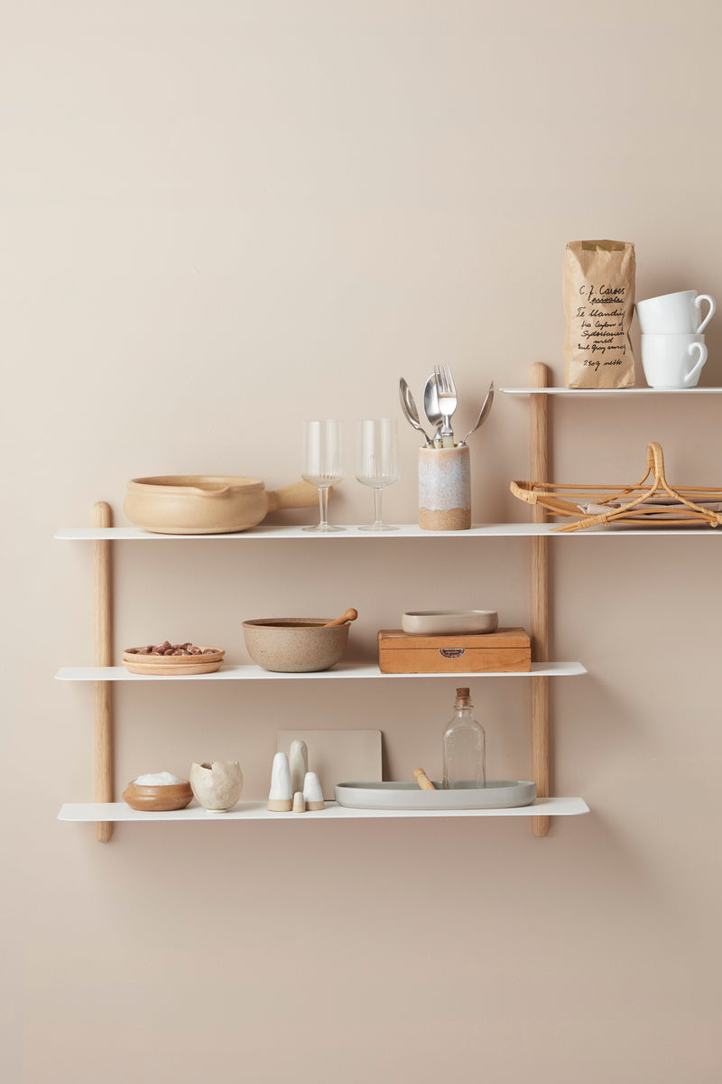 Nivo Shelf B - Gejst - Storage + Organization - White - HORNE