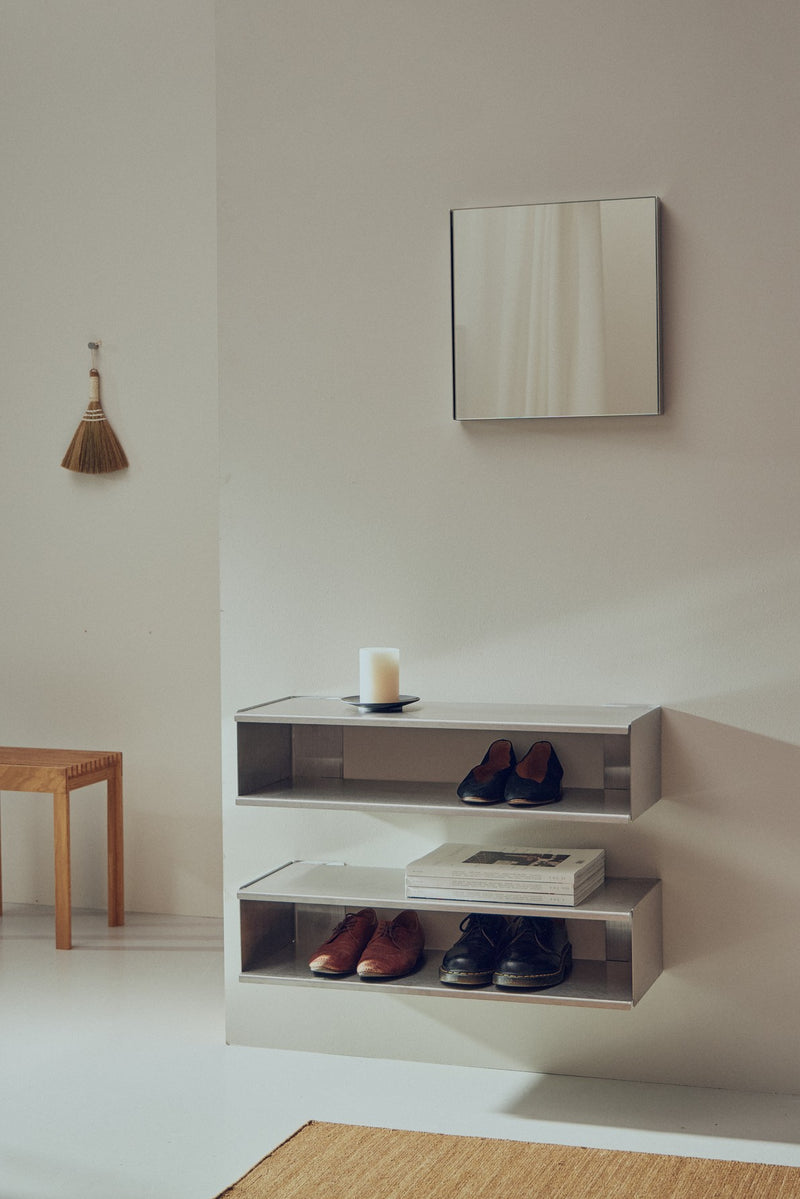 Taper Console & Shoe Rack 18 x 75