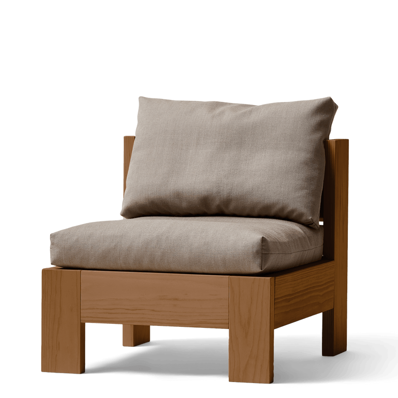Icon Lounge Chair - Deep Brown Pine
