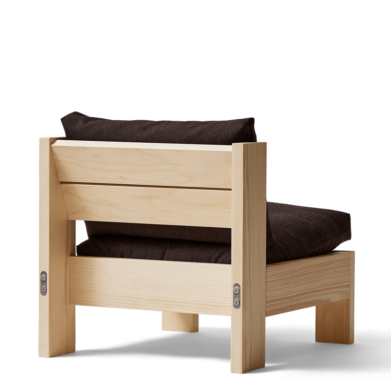 Icon Lounge Chair - Pine