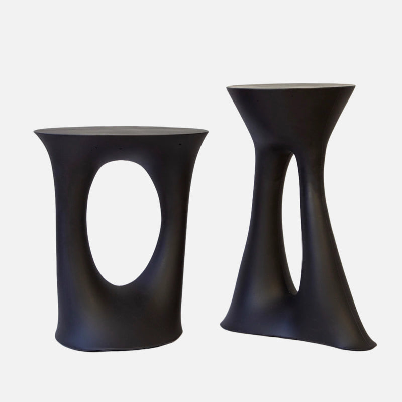 Kreten Side Table Pair - Black