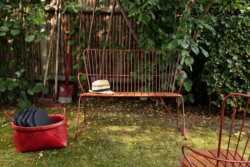 PAON Outdoor Bench - HOUE - Outdoor Furniture - White - HORNE