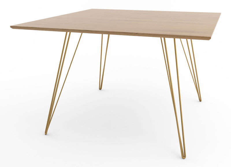 Williams Dining Table - Large Rectangle - Tronk - Tables + Desks - Maple - Blood Red - HORNE
