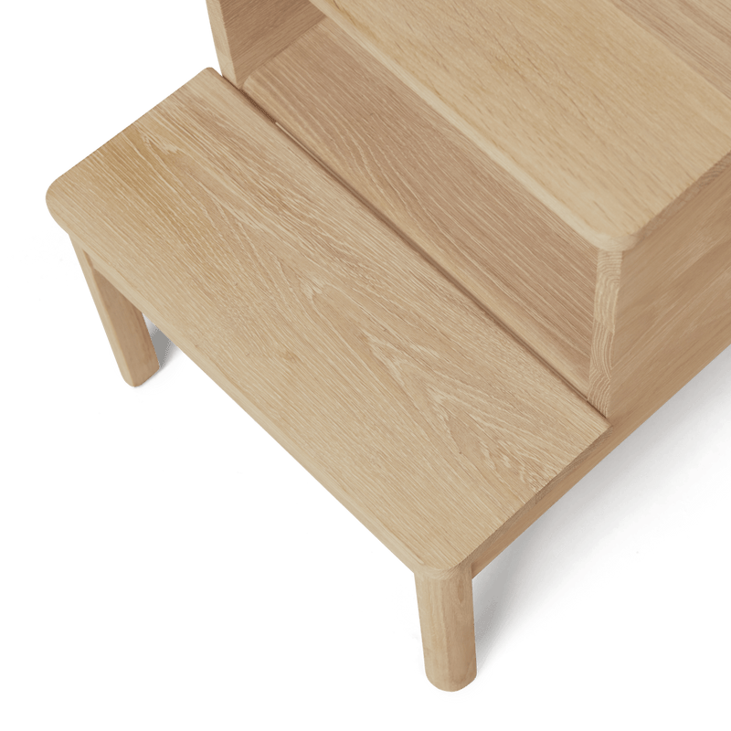 A Line Stepstool - Form & Refine Stools + Benches + Ottomans - White Oak - HORNE