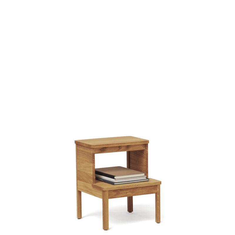 A Line Stepstool - Form & Refine Stools + Benches + Ottomans - White Oak - HORNE