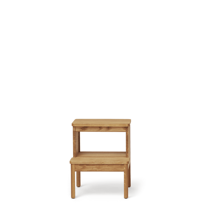A Line Stepstool - Form & Refine Stools + Benches + Ottomans - White Oak - HORNE