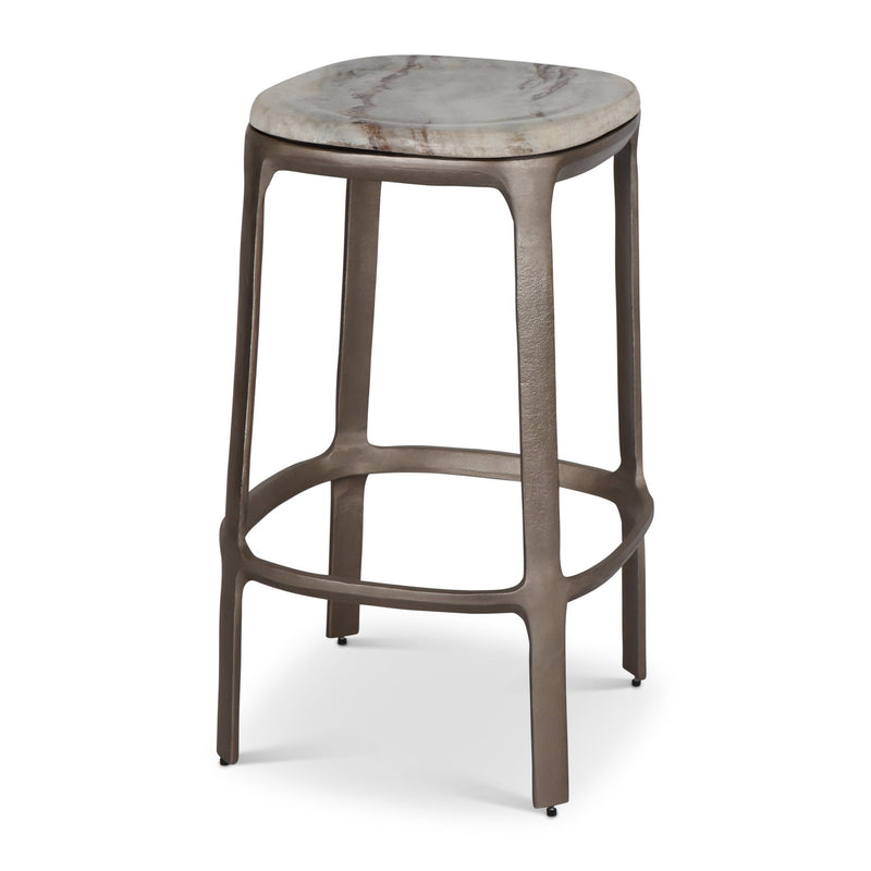 Alfie Counter Stool - Urbia Stools + Benches + Ottomans - Fantasy Black Bronze - HORNE
