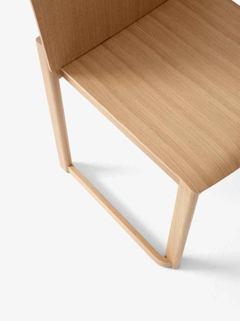 Allwood Side Chair - &Tradition Chairs - Clear Lacquered Oak - HORNE