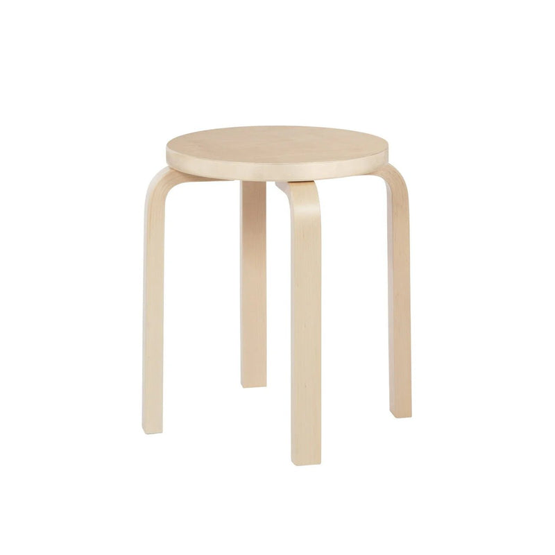 Alvar Aalto Stool E60 - Artek Stools + Benches + Ottomans - Wild Birch - HORNE