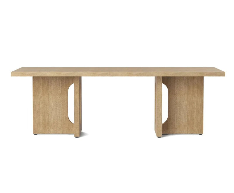 Androgyne Lounge Table - Wood - Audo Copenhagen - Coffee Tables - Dark Stained Oak - Kunis Breccia Sand - HORNE
