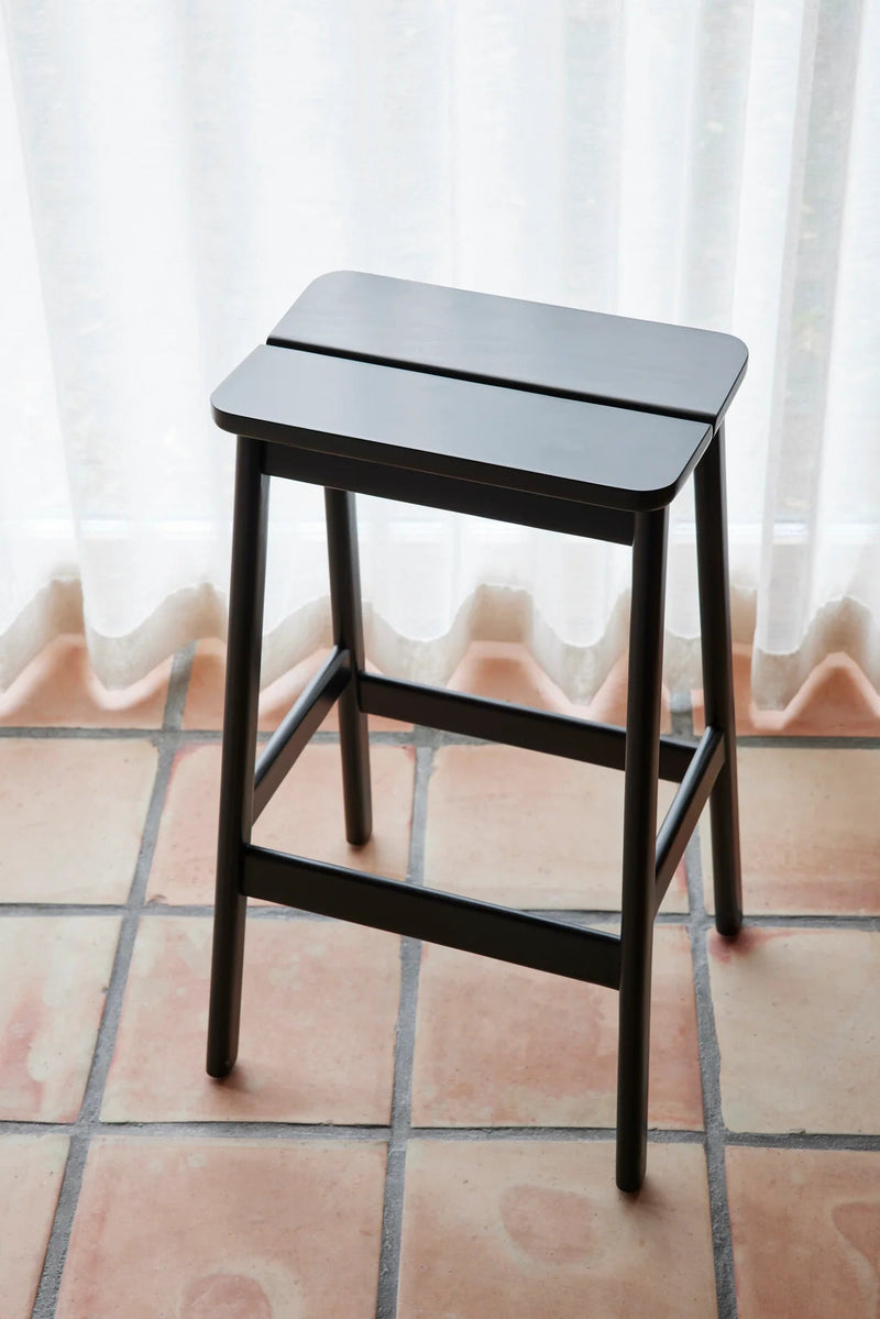 Angle Bar Stool - Form & Refine Stools + Benches + Ottomans - 65 - Oak - HORNE