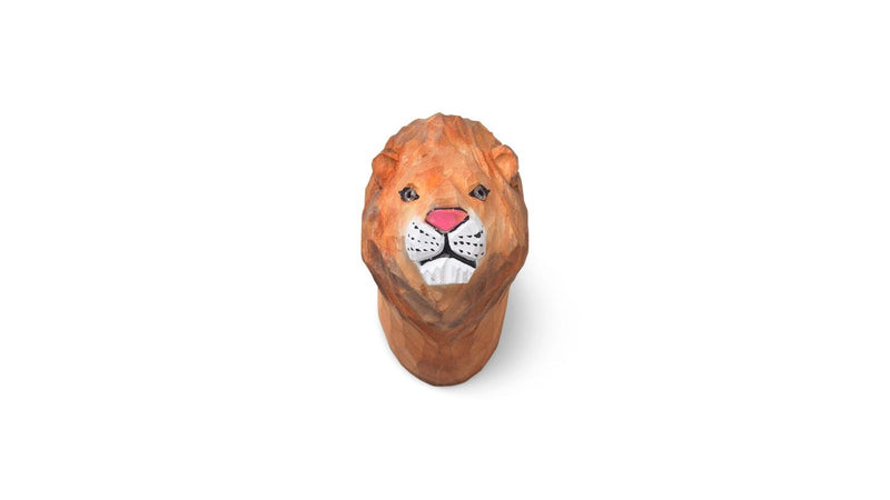 Animal Hand - Carved Hook - Ferm Living Hangers & Hooks - Lion - HORNE