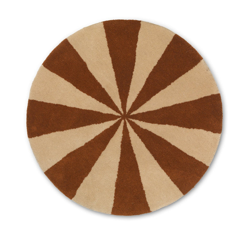 Arch Tufted Rug - Ferm Living - Rugs - Small - Bright Blue/ Off - White - HORNE