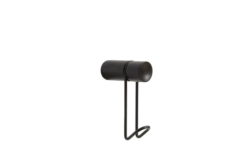 Around Wall Hanger - Small - Woud Hangers & Hooks - Oak/Black - HORNE