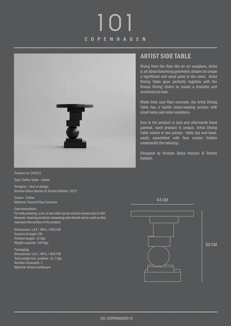 Artist Side Table - 101 Copenhagen Tables - Coffee - HORNE