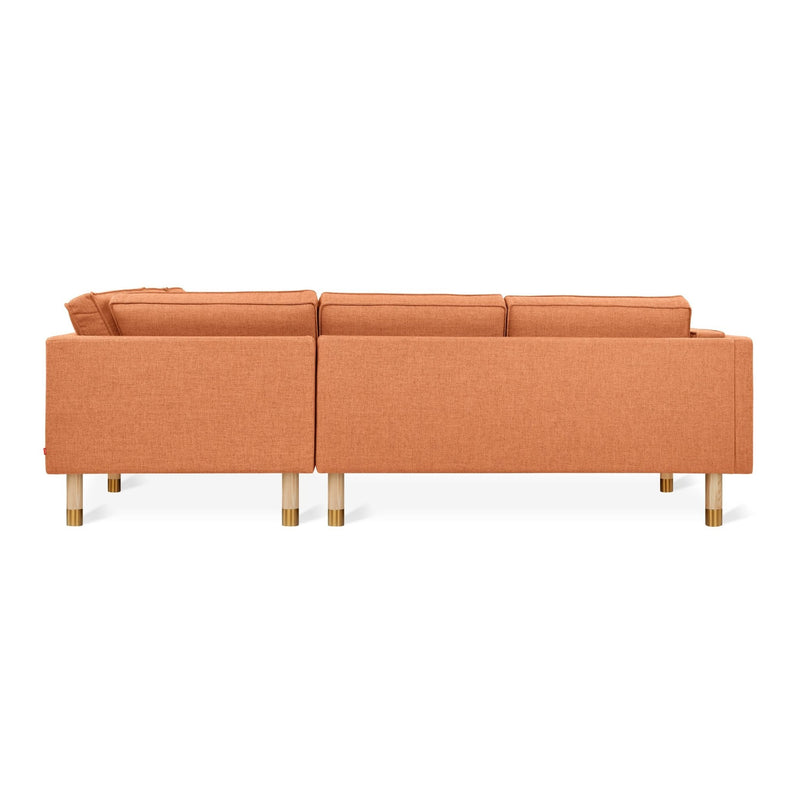 Augusta Bi - Sectional - Gus* Modern - Sofas - Caledon Cinder/ Walnut Pewter - HORNE