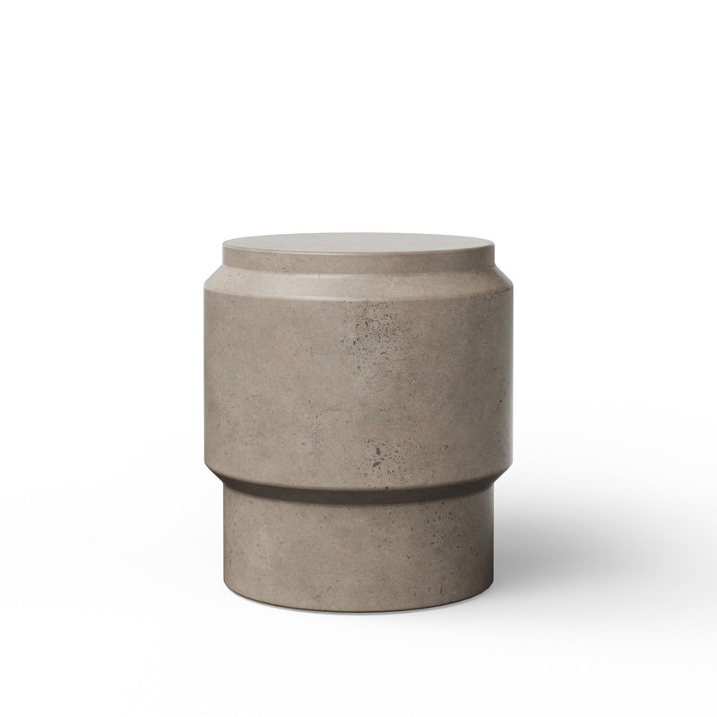 Barrel Stool - Urbia Stools + Benches + Ottomans - Dark Grey - HORNE