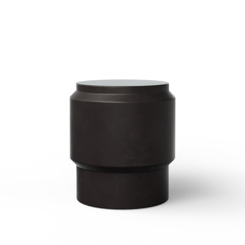 Barrel Stool - Urbia Stools + Benches + Ottomans - Dark Grey - HORNE