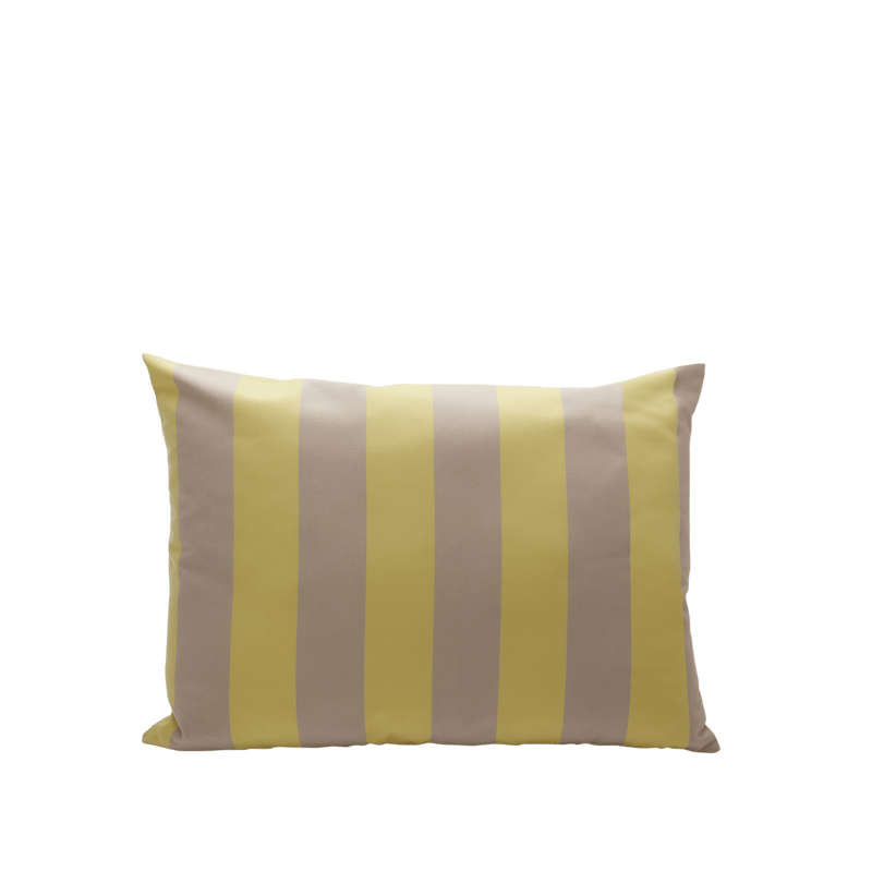 Barriere Pillow - Skagerak by Fritz Hansen Blankets + Throws + Pillows - Golden Yellow Stripe - Small - HORNE
