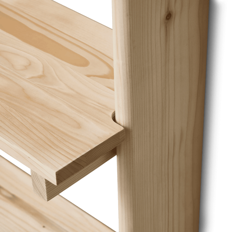 Beam Wall Office Shelf 3 - Form + Refine Shelving - HORNE