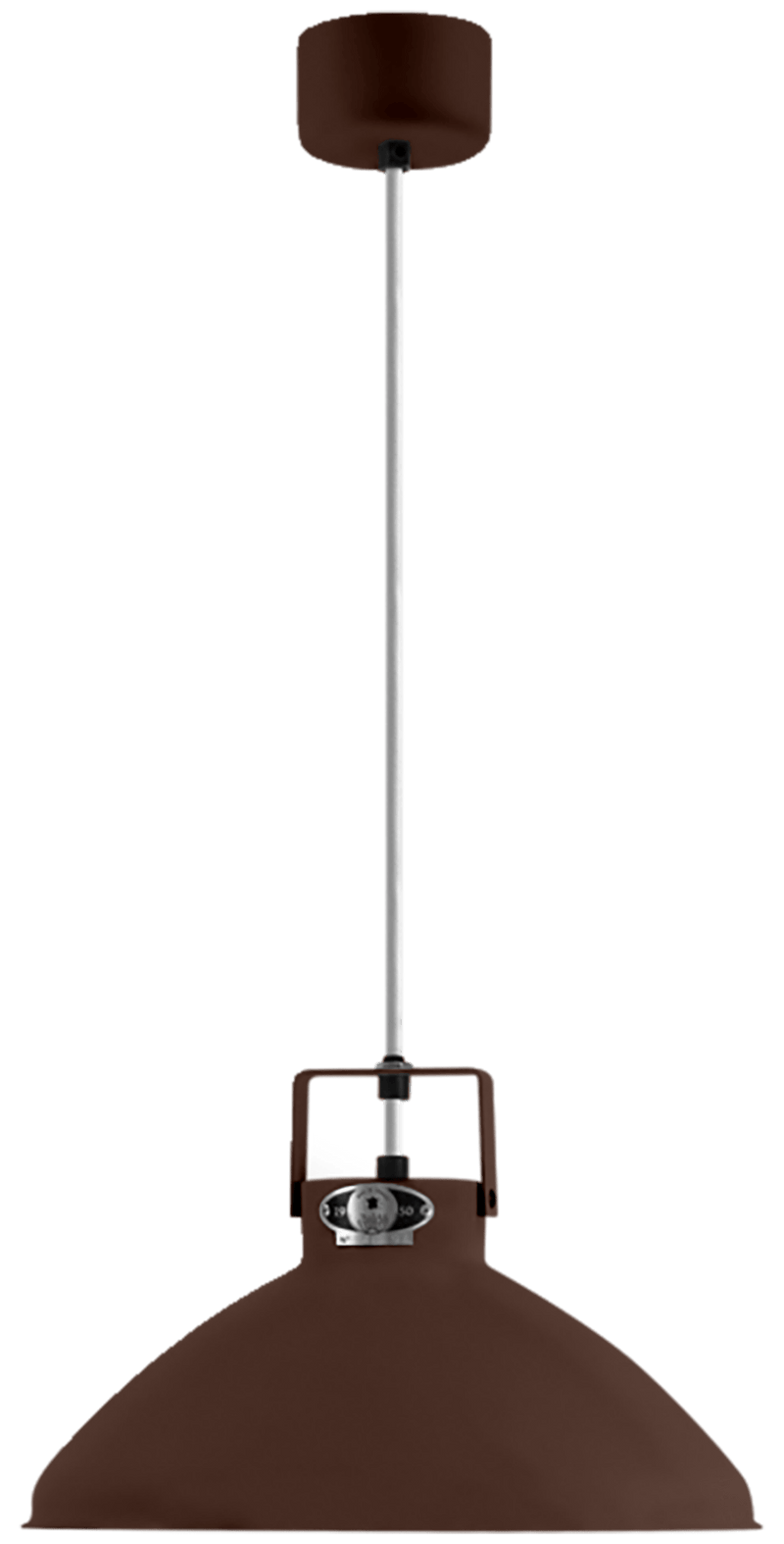 Beaumont Pendant - B240 - Matte Finish - Jielde Pendants - White - Silver - HORNE