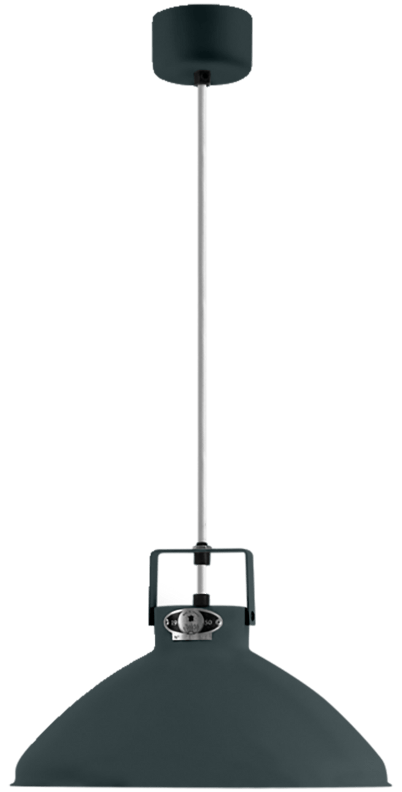 Beaumont Pendant - B240 - Matte Finish - Jielde Pendants - White - Silver - HORNE