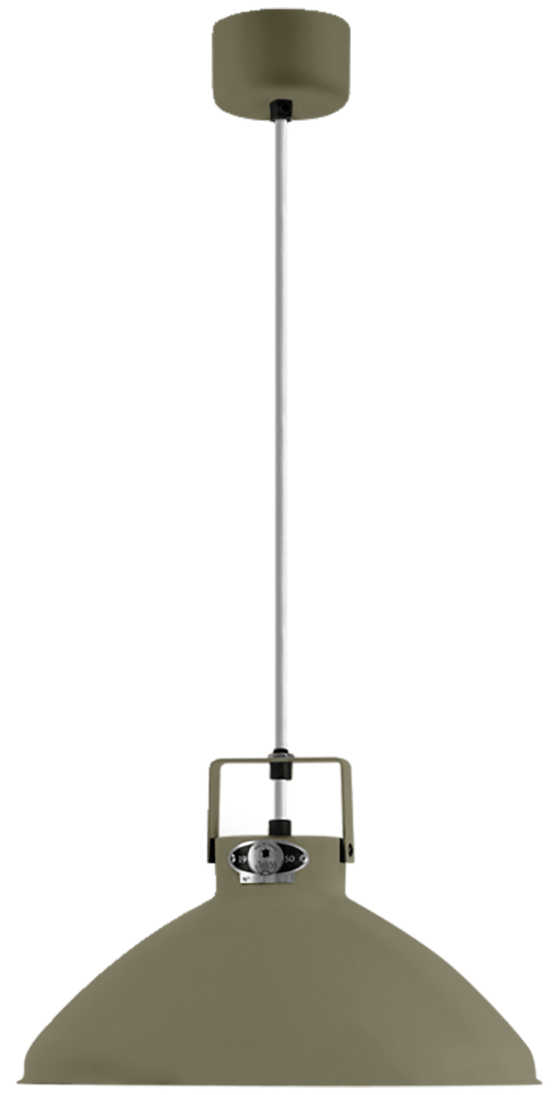 Beaumont Pendant - B240 - Matte Finish - Jielde Pendants - White - Silver - HORNE