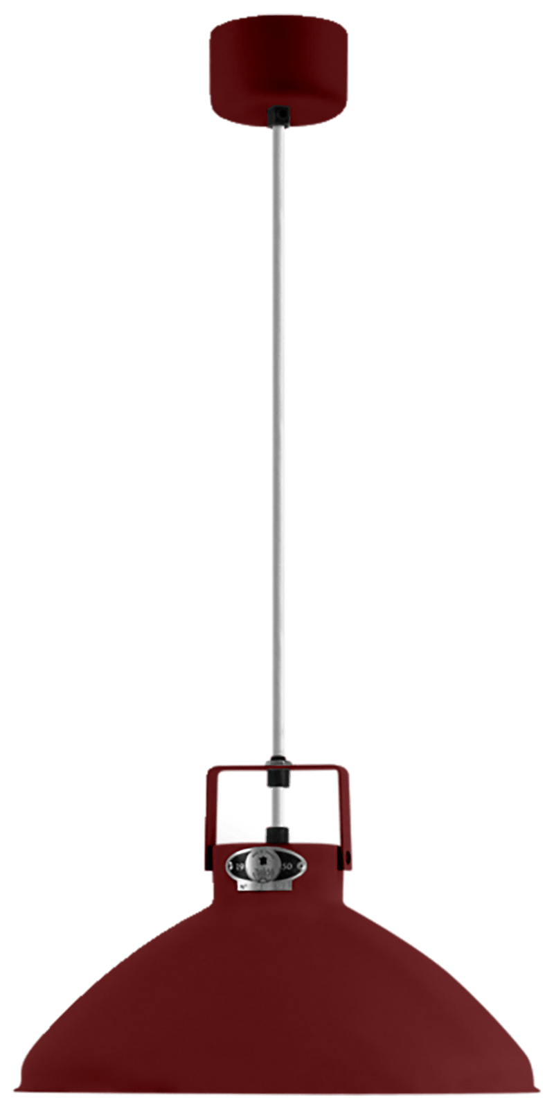 Beaumont Pendant - B240 - Matte Finish - Jielde Pendants - White - Silver - HORNE
