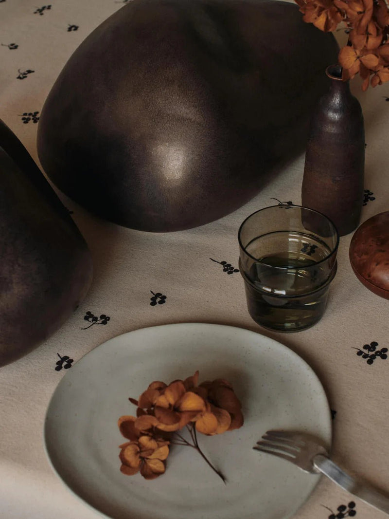 Bellure Piece - Oval - Ferm Living Art + Objects - Rustic Bronze - HORNE
