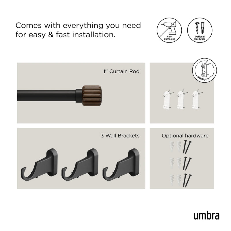 Evie Pinpoint Curtain Rod