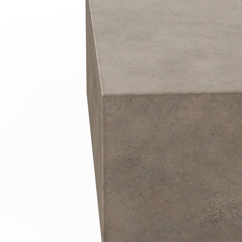 Bloc Square Coffee Table - Urbia Coffee Tables - Dark Grey - Small - HORNE
