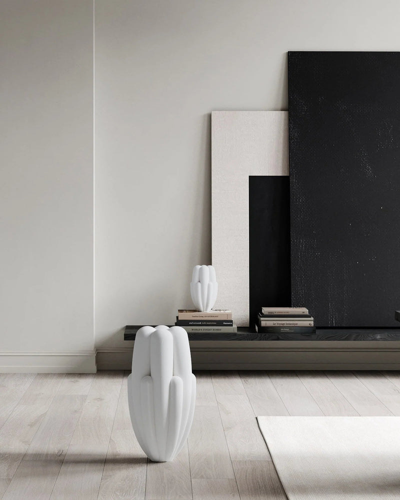 Bloom Vase Slim - 101 Copenhagen Vases - Bone White - Big - HORNE