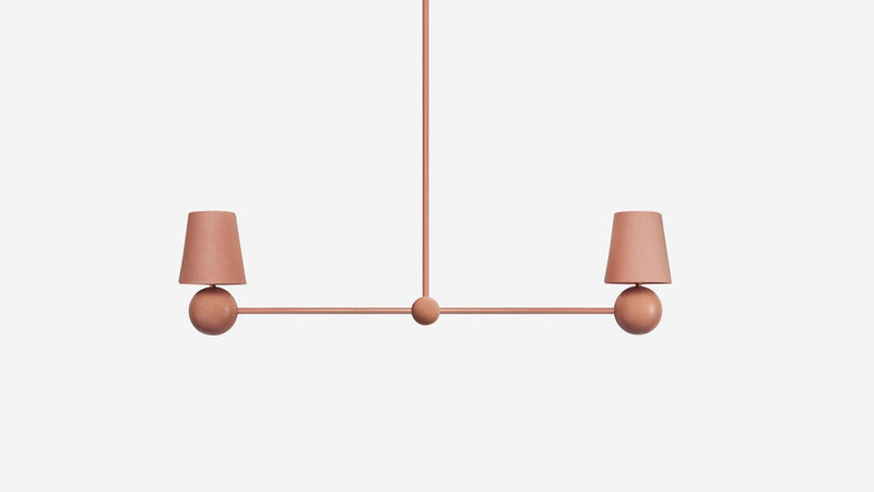 Bole Pendant II in Color - Workstead - Pendants - Clay - 24