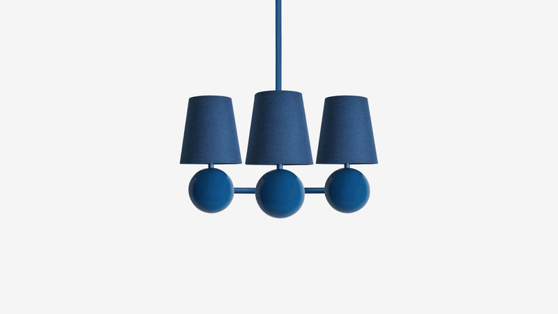 Bole Pendant IV in Color - Workstead - Pendants - Clay - 24