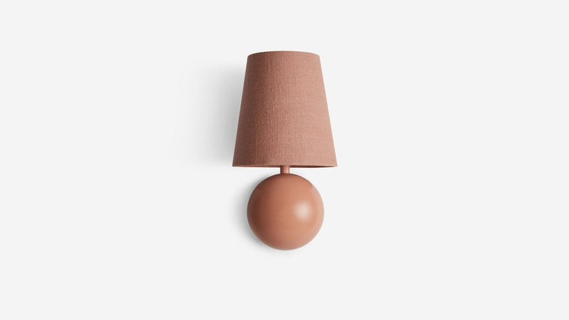 Bole Sconce in Color - Workstead - Wall Sconces - Clay - Hardwired without Dimmer - HORNE