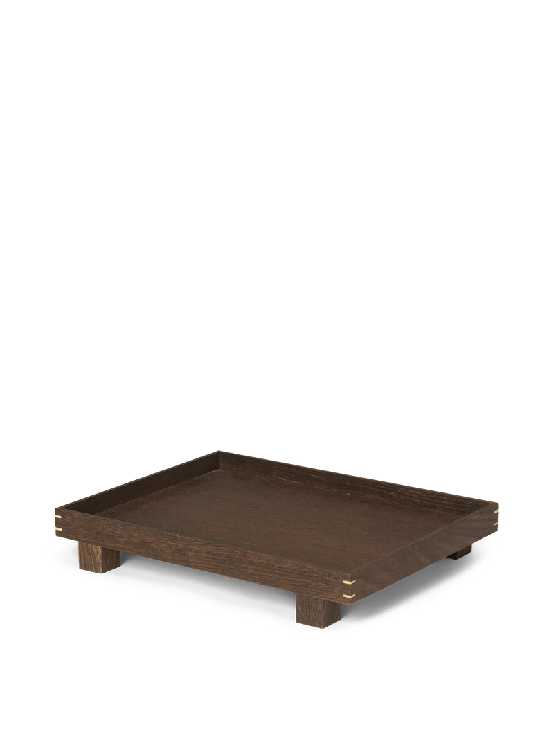 Bon Wooden Tray - Ferm Living - Serveware - Black - X Small - HORNE