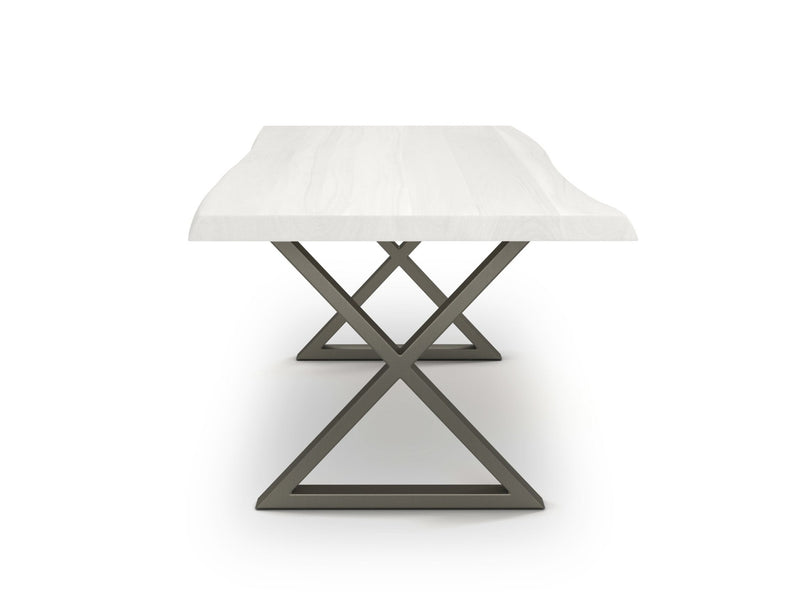 Brooks Dining Table - X Base - Urbia Tables - Americano - Black - Small - HORNE