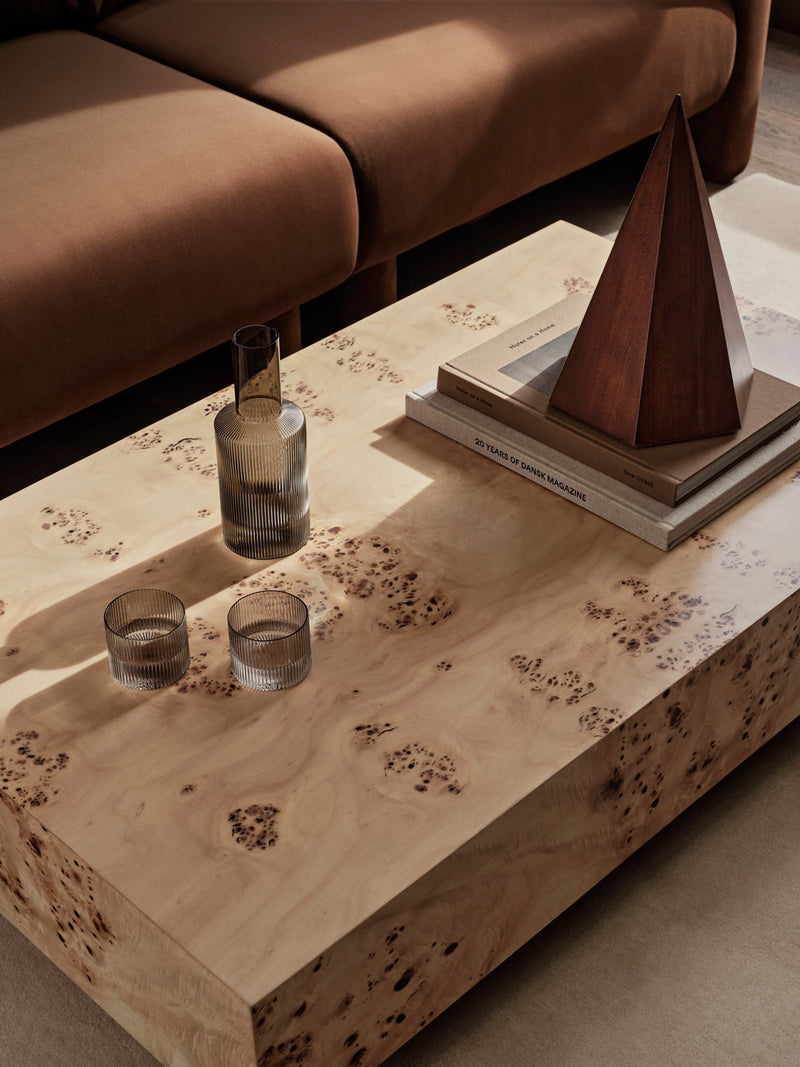 Burl Coffee Table - Ferm Living Tables + Desks - HORNE