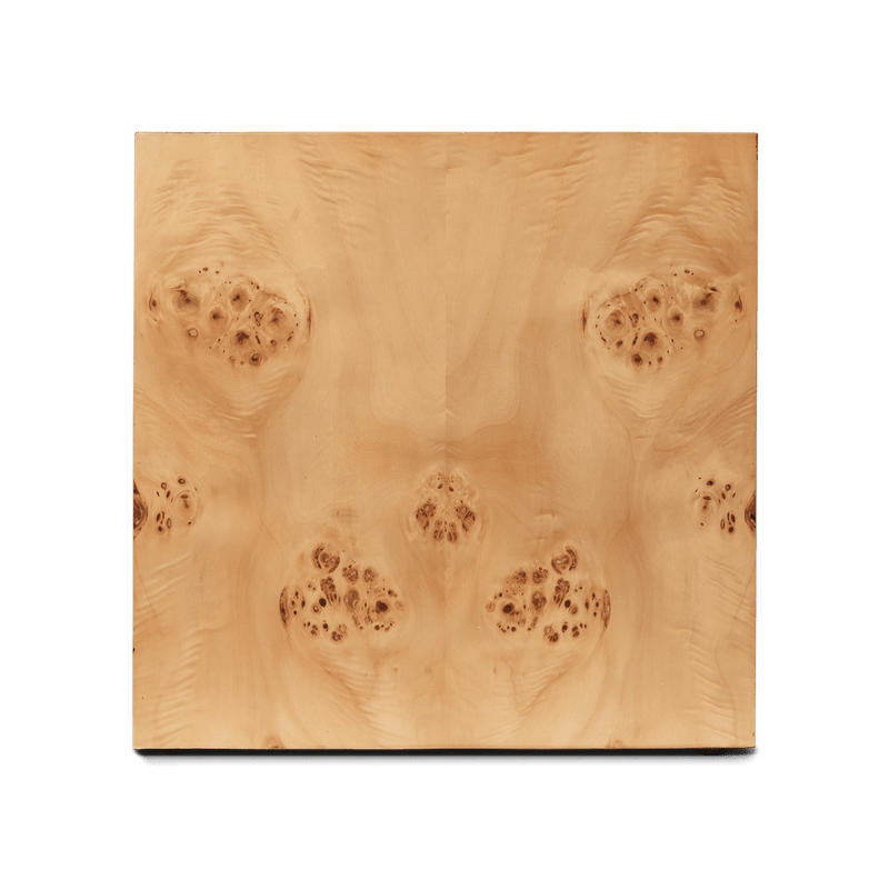 Burl Cube Side Table - Ferm Living Tables + Desks - HORNE