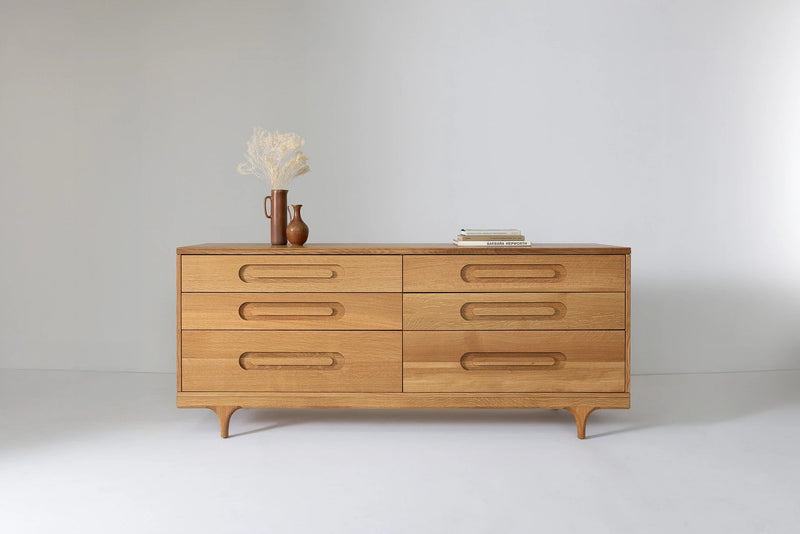 Caravan Double Dresser - Kalon Studios Dressers - Oiled Ash - HORNE