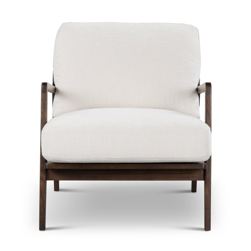 Carmelo Upholstered Accent Chair - Urbia Sofas - Oak - Black - HORNE
