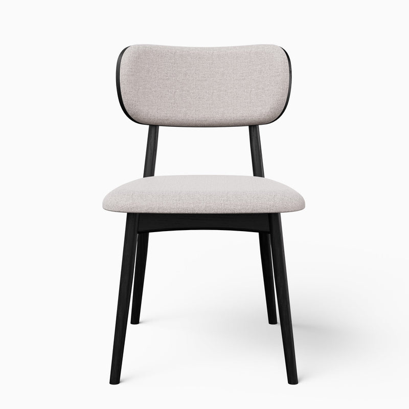 Claudia Side Chair - Urbia Chairs - Harvest Jute Ebano - HORNE