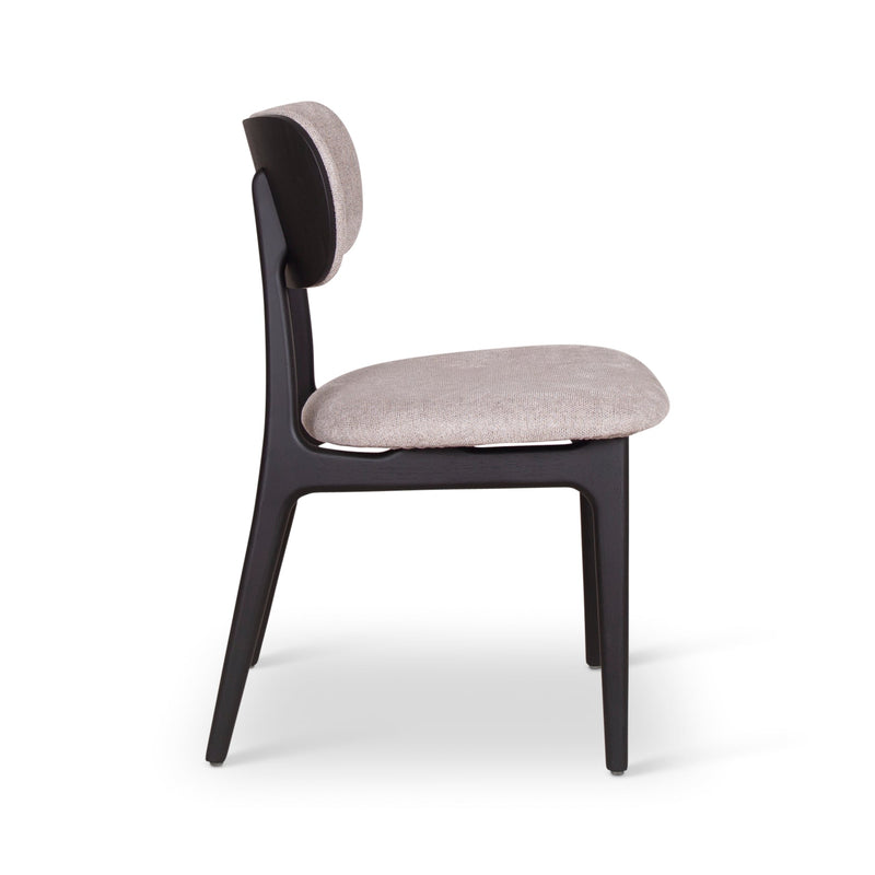 Claudia Side Chair - Urbia Chairs - Harvest Jute Ebano - HORNE