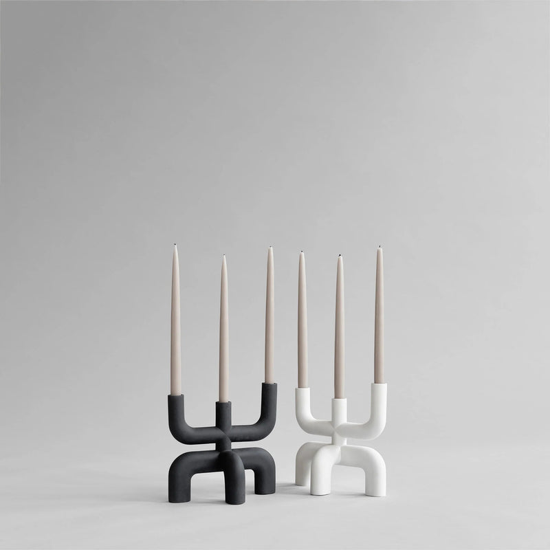 Cobra Candle Holder - 101 Copenhagen Candle Holders - Black - HORNE