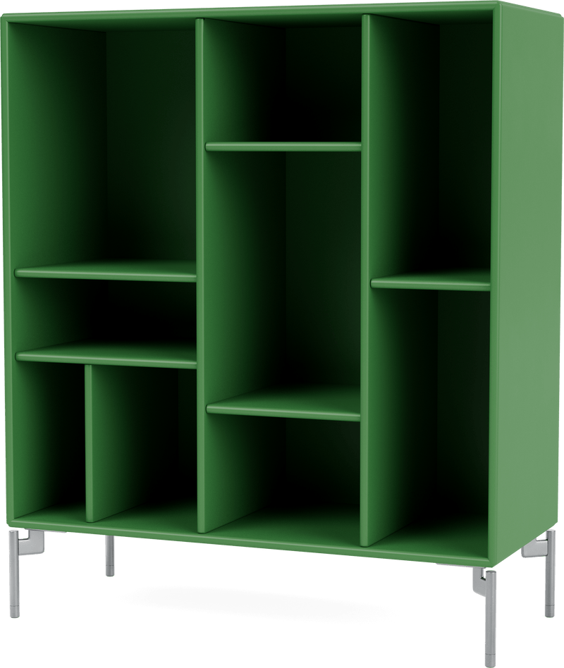 Compile Decorative Shelf - With Legs - Montana - Shelving - Anthracite - Matte Chrome - HORNE