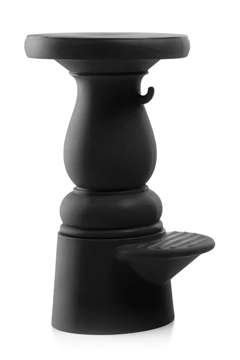 Container Bar Stool - Moooi Stools + Benches + Ottomans - HIGH - black - HORNE