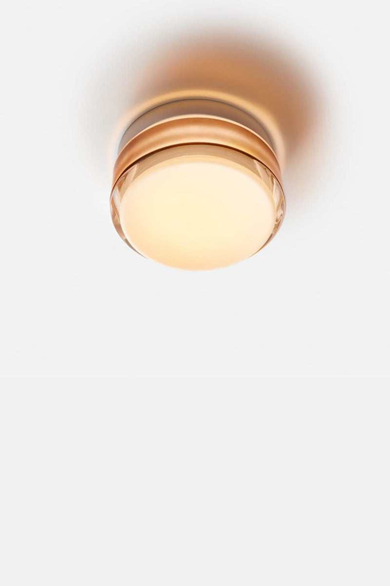 Copia Flush Mount - RBW Lighting - Simply Clear - Natural Anodized - 2700K (warm white) - HORNE