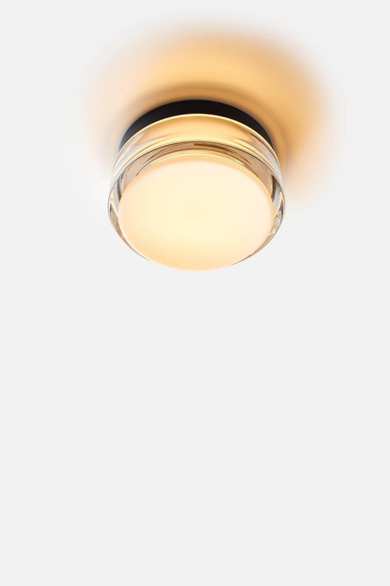Copia Flush Mount - RBW Lighting - Simply Clear - Natural Anodized - 2700K (warm white) - HORNE