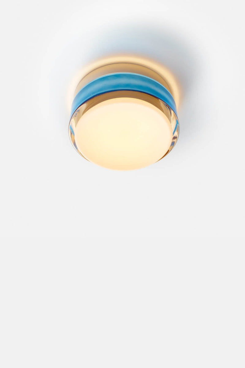Copia Flush Mount - RBW Lighting - Simply Clear - Natural Anodized - 2700K (warm white) - HORNE